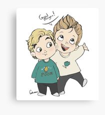Skam cast | Henrik Holm and Tarjei Sandvik Moe Canvas Print