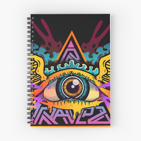 Item preview, psychedelic winged eye designed and sold by AdyKurniawan.