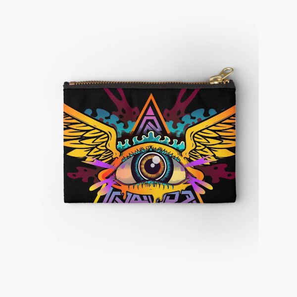 Item preview, psychedelic winged eye designed and sold by AdyKurniawan.