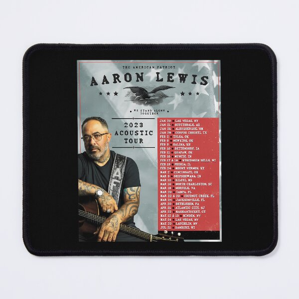 Item preview, Aaron L - acoustic tour 2023 designed and sold by TerryCookFashi.