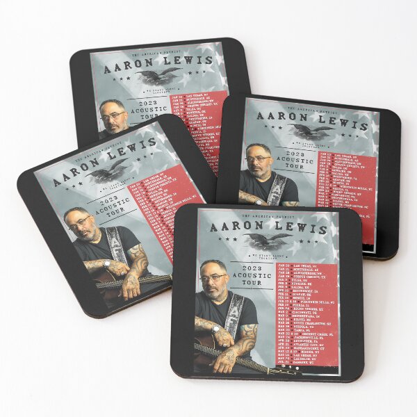 Item preview, Aaron L - acoustic tour 2023 designed and sold by TerryCookFashi.