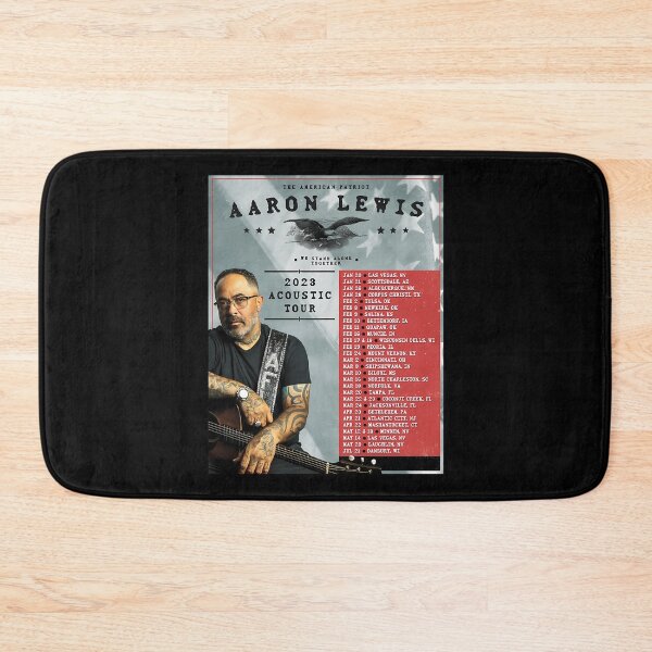 Item preview, Aaron L - acoustic tour 2023 designed and sold by TerryCookFashi.