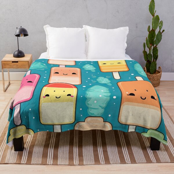 Item preview, Kawaii cute pixel popsicle pattern designed and sold by AeonAcademy.