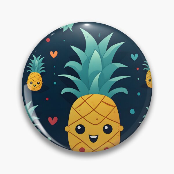 Item preview, Small cute ananas pattern designed and sold by grebie.