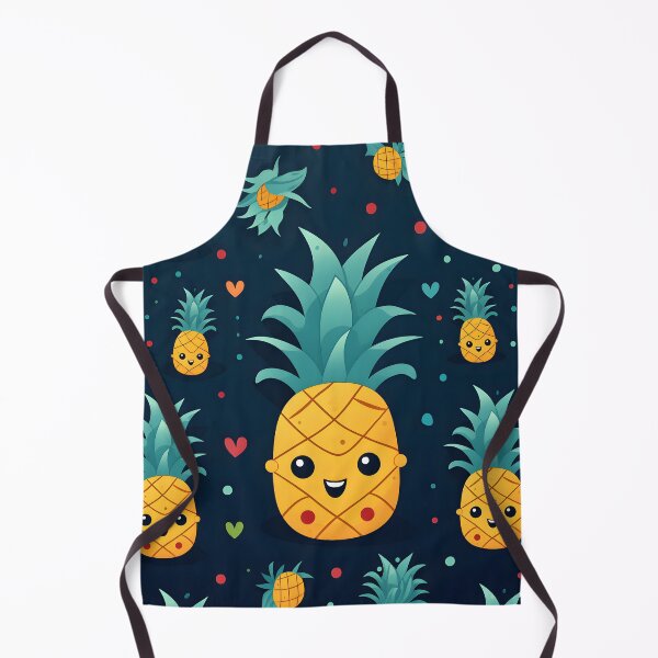 Item preview, Small cute ananas pattern designed and sold by grebie.