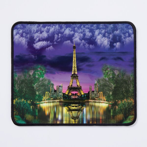 Item preview, Paris, sky, photo, purple, landscape, Eiffel Tower designed and sold by mintdiamond21.