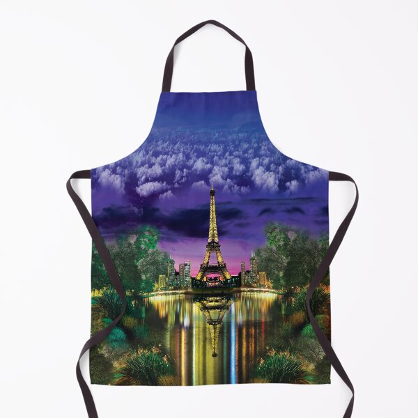 Item preview, Paris, sky, photo, purple, landscape, Eiffel Tower designed and sold by mintdiamond21.