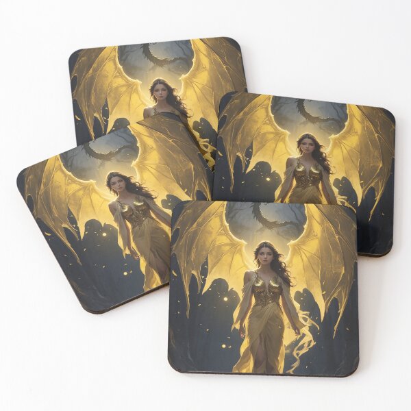 Item preview, golden dragon woman designed and sold by Artsemg.