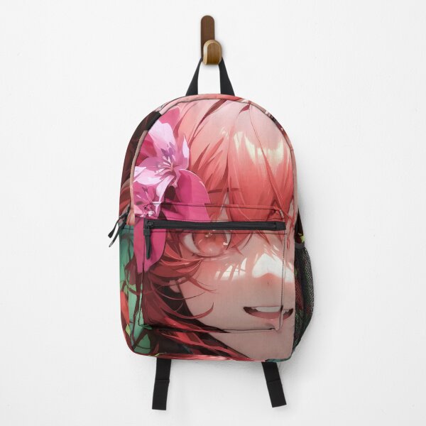 Item preview, Flower-Kissed Anime Portrait designed and sold by ECuteDesigns.