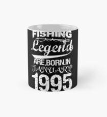 Fishing Legends Are Born In January 1995 Mug