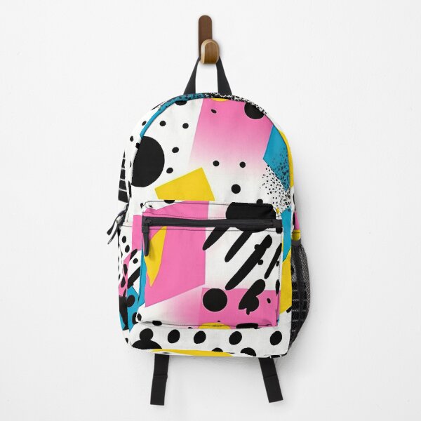 Item preview, Funky 80s and 90s Nostalgia Pop Pattern designed and sold by AeonAcademy.