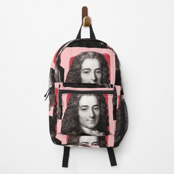 Item preview, French Writer Voltaire - red - illustration designed and sold by Litstoy.