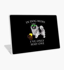 Keeshond Ive Only Had One In Dog Beers Year of the Dog Irish St Patrick Day Laptop Skin