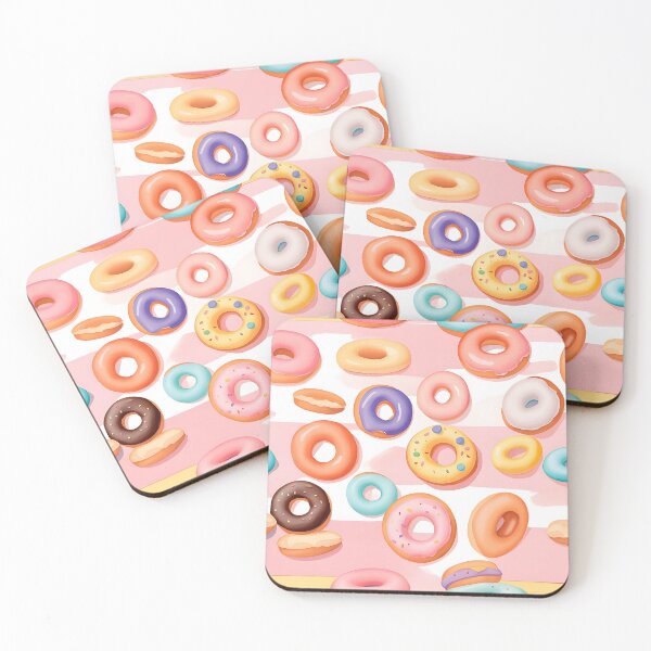 Item preview, Watercolor Colorful Donuts  designed and sold by K3DreamKreations .