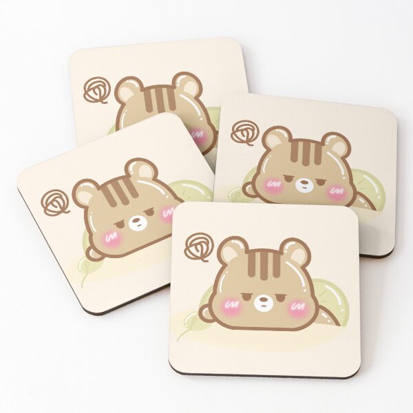 Item preview, Cute Kawaii Chipmunk Bored Wasted time designed and sold by cutecozynook.