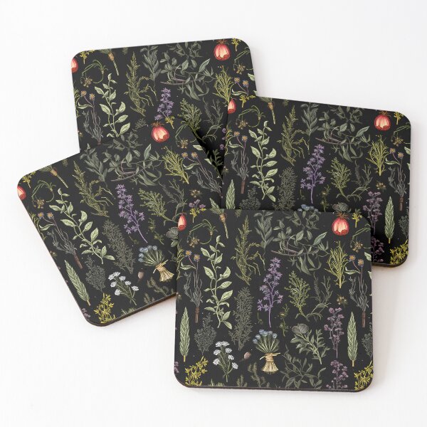 Item preview, Witchy Herbs Pattern designed and sold by Enyr.