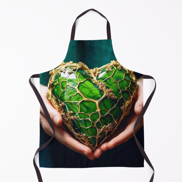 Item preview, Kintsugi - Green heart designed and sold by ElenaRichardsu.