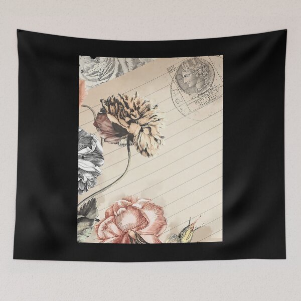 Item preview, Vintage Flowers Junk Journaling Mixed Media Collage Graphic 	 designed and sold by ccbrnkfk41.