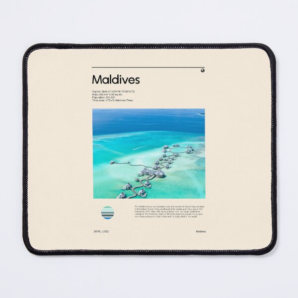 Item preview, Visit Maldives (Travel poster) designed and sold by RabbitK.