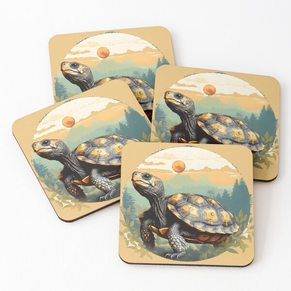 Item preview, Vintage North Carolina Eastern Box Turtle | Nature Art designed and sold by InkedBeasts.