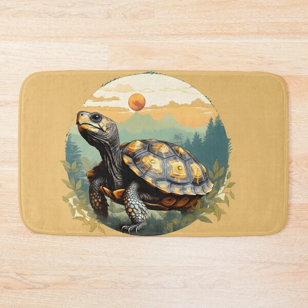 Item preview, Vintage North Carolina Eastern Box Turtle | Nature Art designed and sold by InkedBeasts.