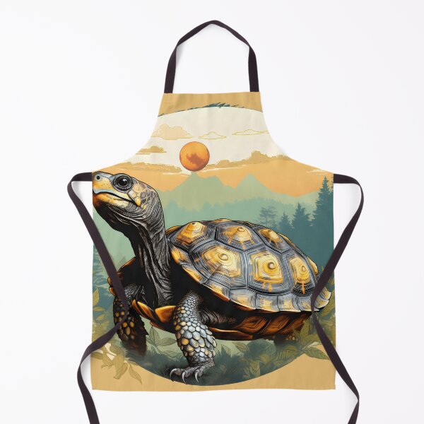 Item preview, Vintage North Carolina Eastern Box Turtle | Nature Art designed and sold by InkedBeasts.