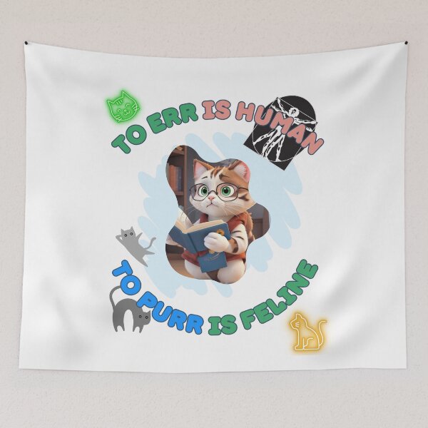 Item preview, Poetry cat funny comparison human cat designed and sold by VicetTees.