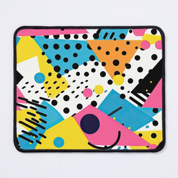 Item preview, Funky 80s and 90s Nostalgia Pop Pattern designed and sold by AeonAcademy.
