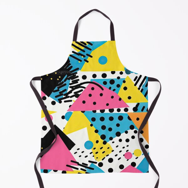 Item preview, Funky 80s and 90s Nostalgia Pop Pattern designed and sold by AeonAcademy.