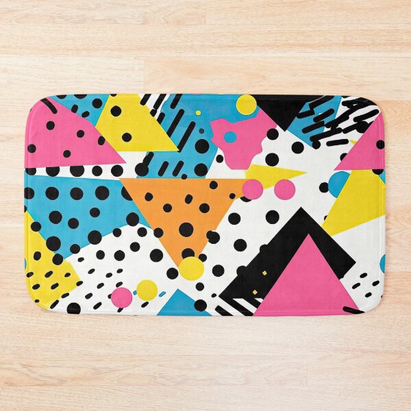 Item preview, Funky 80s and 90s Nostalgia Pop Pattern designed and sold by AeonAcademy.