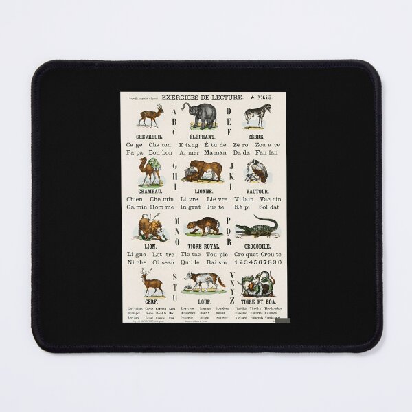 Item preview, Vintage French Alphabet Chart 	 	 designed and sold by ccbrnkfk41.