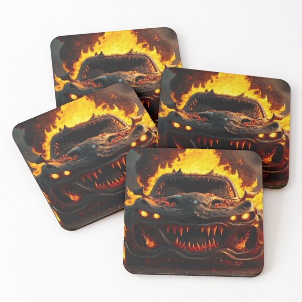 Item preview, Inferno Fury: Sinister Monster Car designed and sold by THEVOICE-AI.
