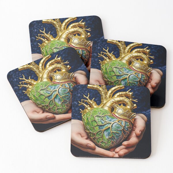 Item preview, Kintsugi Heart - Embracing Imperfections with Love designed and sold by ElenaRichardsu.