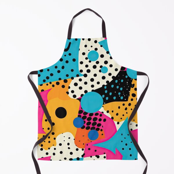Item preview, Funky 80s and 90s Nostalgia Pop Pattern designed and sold by AeonAcademy.
