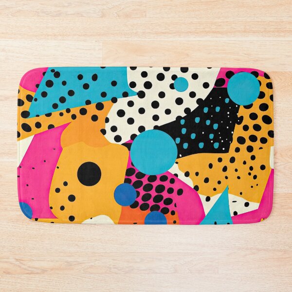 Item preview, Funky 80s and 90s Nostalgia Pop Pattern designed and sold by AeonAcademy.