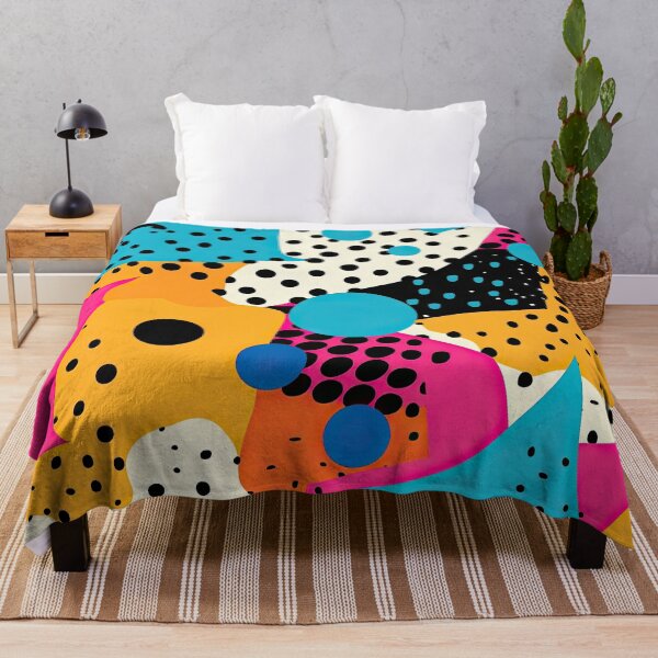 Item preview, Funky 80s and 90s Nostalgia Pop Pattern designed and sold by AeonAcademy.