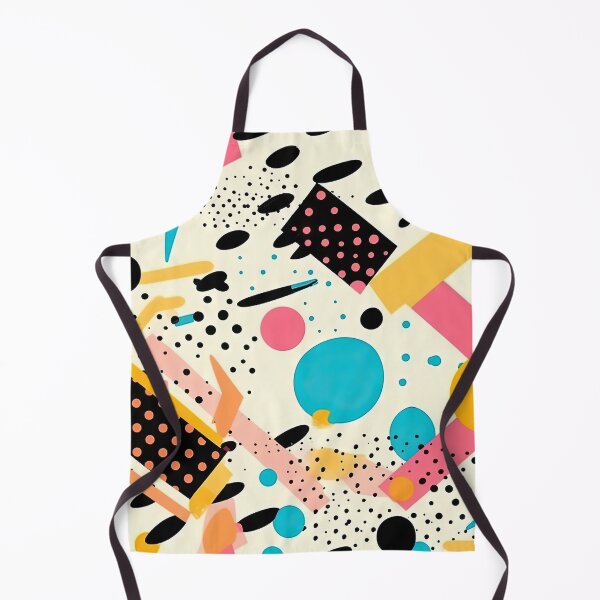 Item preview, Funky 80s and 90s Nostalgia Pop Pattern designed and sold by AeonAcademy.