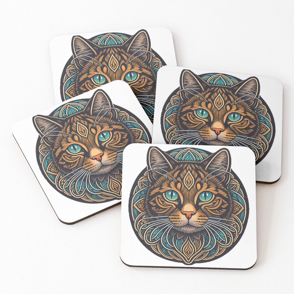 Item preview, Coasters (Set of 4) designed and sold by MyStickersStore.