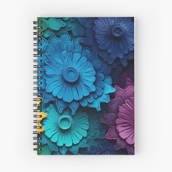 Item preview, Embossed Colorful Floral designed and sold by MapleTArts.