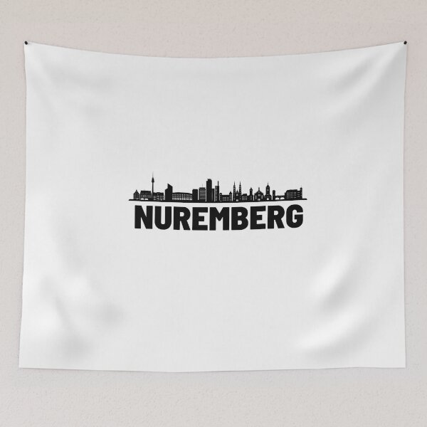 Item preview, nuremberg city silhouette illustation  designed and sold by DeluxBee.