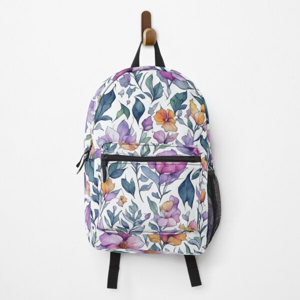 Item preview, Purple Tranquility: Blossoms in the Garden Canvas, Embrace Serenity with our Purple Flower Garden Canvas Design designed and sold by irosh madushan.