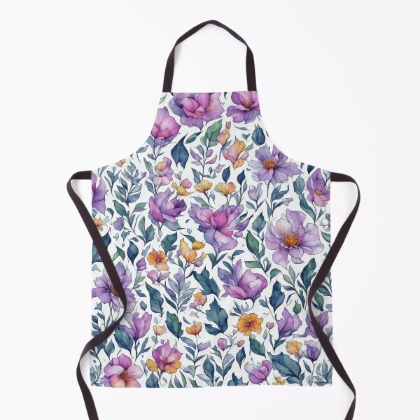 Item preview, Purple Tranquility: Blossoms in the Garden Canvas, Embrace Serenity with our Purple Flower Garden Canvas Design designed and sold by irosh madushan.