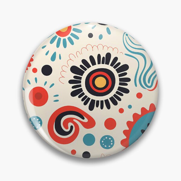 Item preview, The image features a colorful floral pattern on a white background. designed and sold by Cha-house.