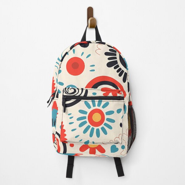 Item preview, The image features a colorful floral pattern on a white background. designed and sold by Cha-house.