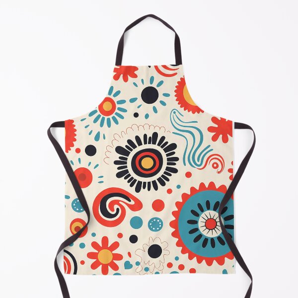 Item preview, The image features a colorful floral pattern on a white background. designed and sold by Cha-house.