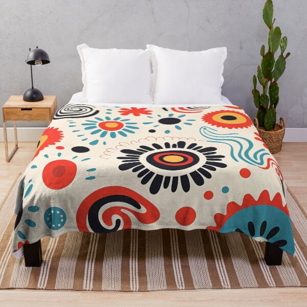 Item preview, The image features a colorful floral pattern on a white background. designed and sold by Cha-house.