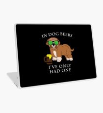 Maltipoo Ive Only Had One In Dog Beers Year of the Dog Irish St Patrick Day Laptop Skin