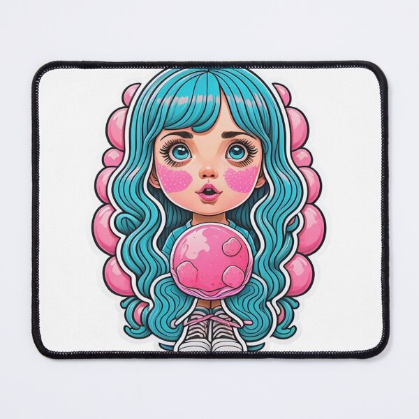 Artikelvorschau, Bubblegum Mädchen entworfen und verkauft von MyStickersStore.