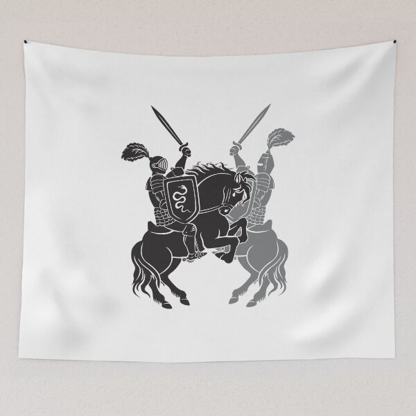 Item preview, Knights fight designed and sold by kvasay.