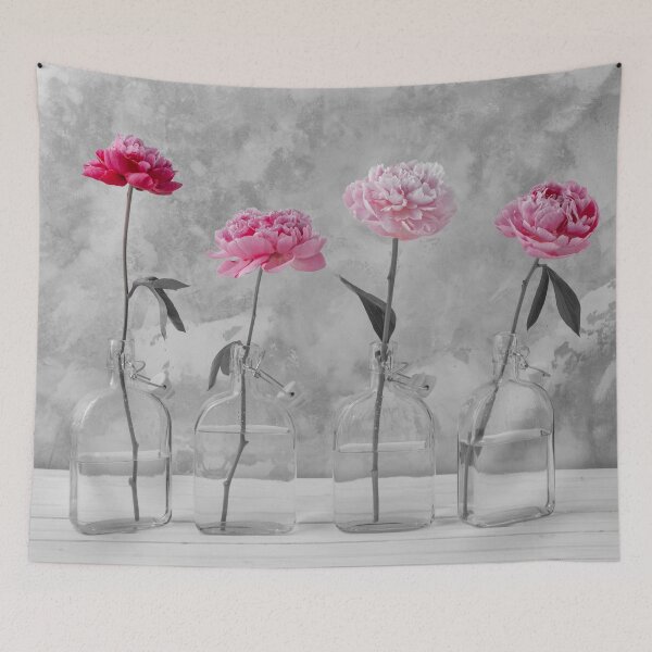 Item preview, Peonies in Bottles designed and sold by assaf.